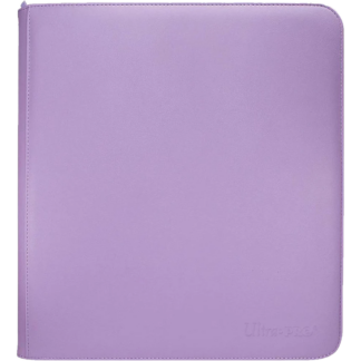 Ultra Pro Vivid 12-pocket Zippered PRO-Binder – Purple