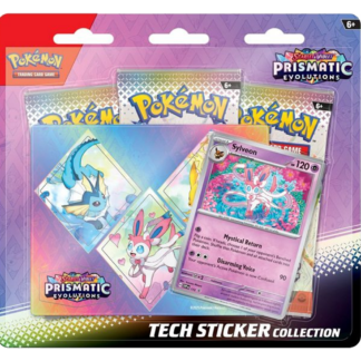 Prismatic Evolutions Tech Sticker Collection Sylveon