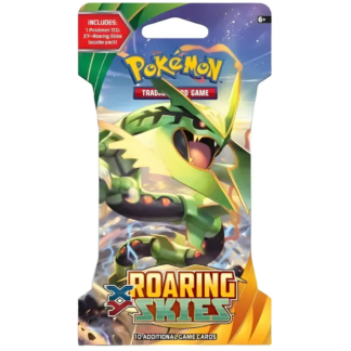 XY Roaring Skies Sleeved Booster live opening