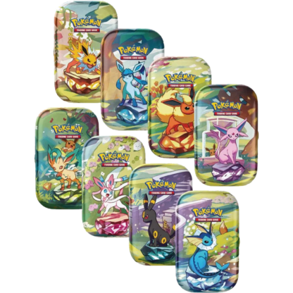 Prismatic Evolutions Mini Tin