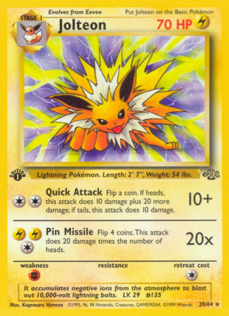 Jolteon - 1st Edition Jungle NL