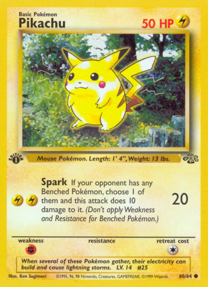 Pikachu - Jungle