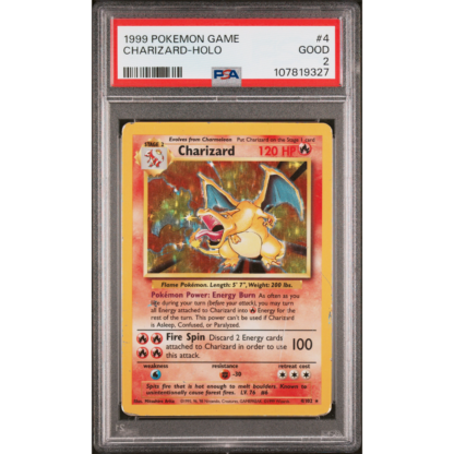 Charizard - Base Set - PSA 2