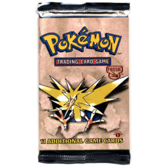 Pokemon fossil 1st edition boosterpack