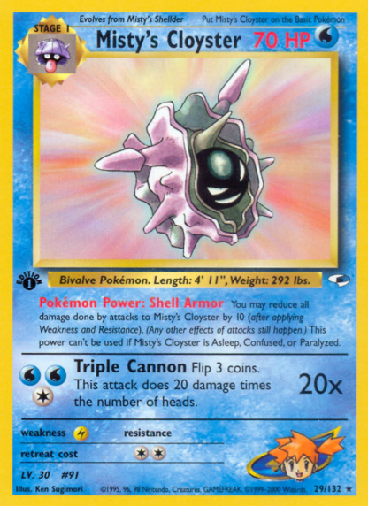 Misty's Cloyster - Gym Heroes