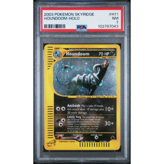 Pokemon houndoom h11 skyridge psa 7