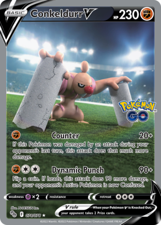 Conkeldurr V - Pokémon GO