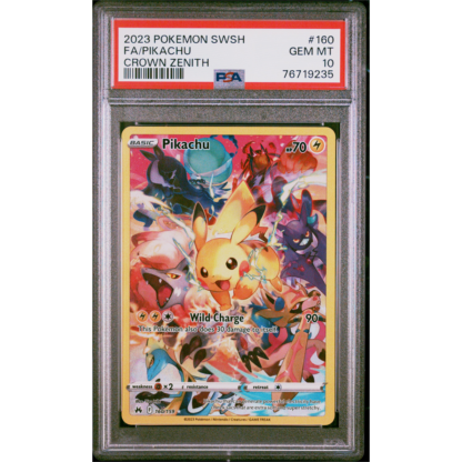 Pikachu - Crown Zenith - PSA 10
