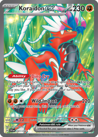 Koraidon ex - Scarlet & Violet