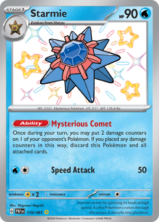 Starmie - Paldean Fates