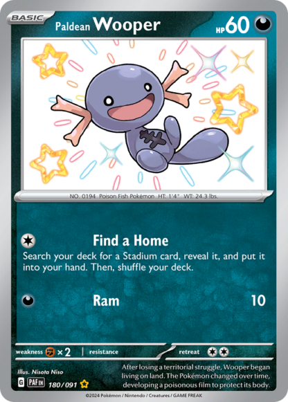 Paldean Wooper - Paldean Fates
