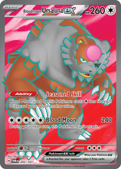 Bloodmoon Ursaluna ex - Twilight Masquerade