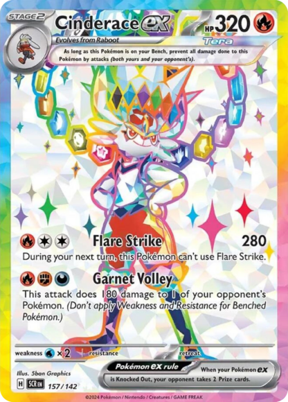 Cinderace ex - Stellar Crown