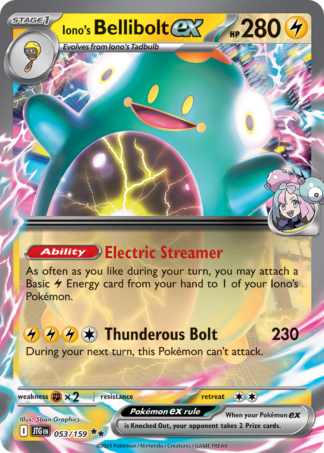 Iono's Bellibolt ex - Journey Together