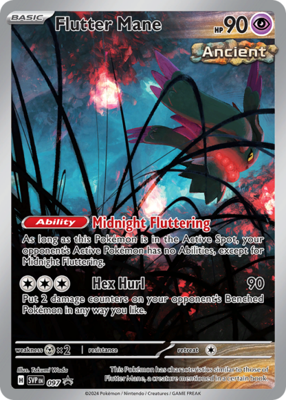 Flutter Mane - Scarlet & Violet Black Star Promos