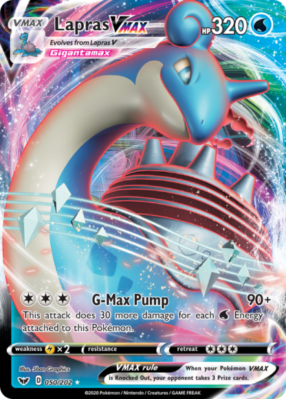 Lapras VMAX - Sword & Shield