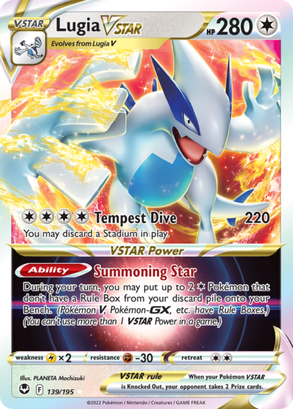 Lugia VSTAR - Silver Tempest