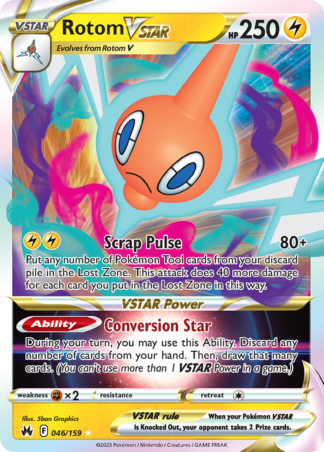 Rotom VSTAR - Crown Zenith