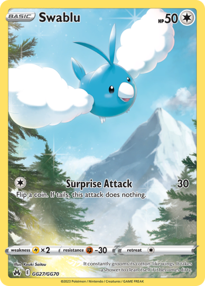 Swablu - Crown Zenith Galarian Gallery