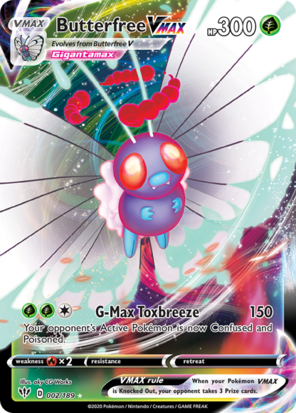 Butterfree VMAX - Darkness Ablaze