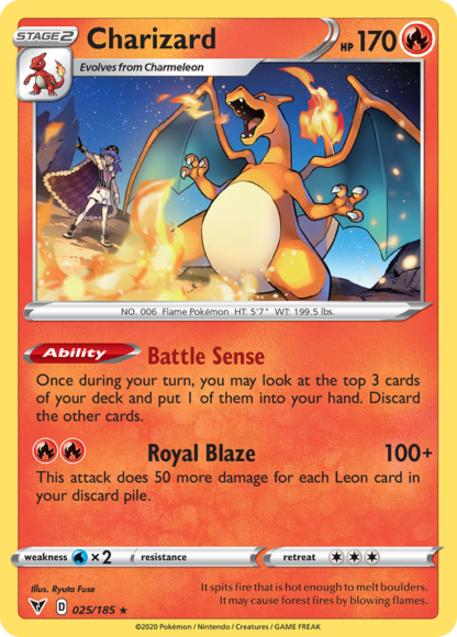 Charizard Reverse - Vivid Voltage