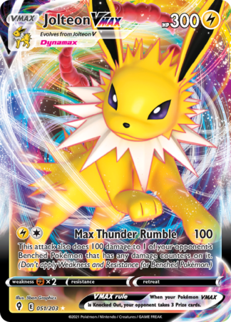 Jolteon VMAX - Evolving Skies