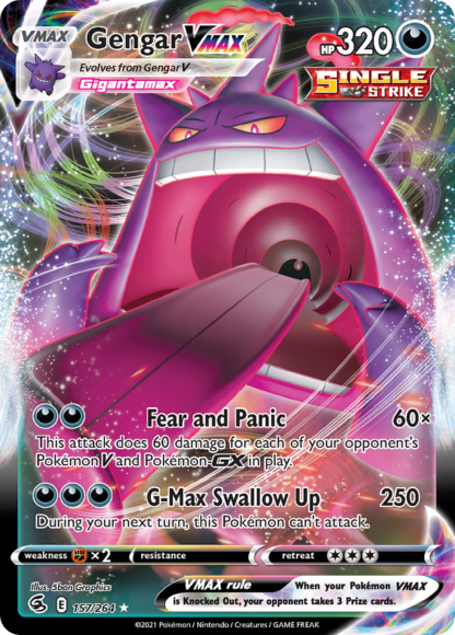 Gengar VMAX - Fusion Strike