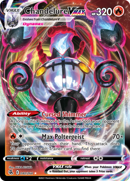 Chandelure VMAX - Fusion Strike
