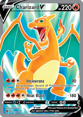 Charizard V - Brilliant Stars