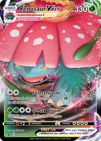Venusaur VMAX - SWSH Black Star Promos