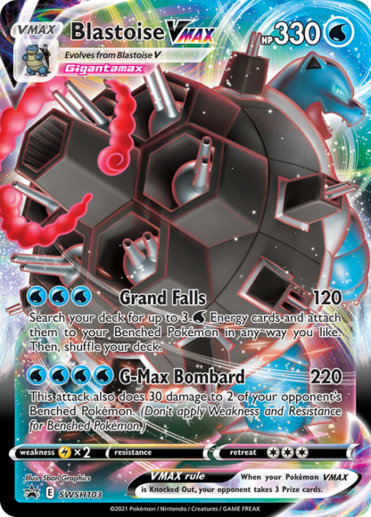Blastoise VMAX - SWSH Black Star Promos