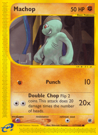 Machop Reverse - Expedition Base Set
