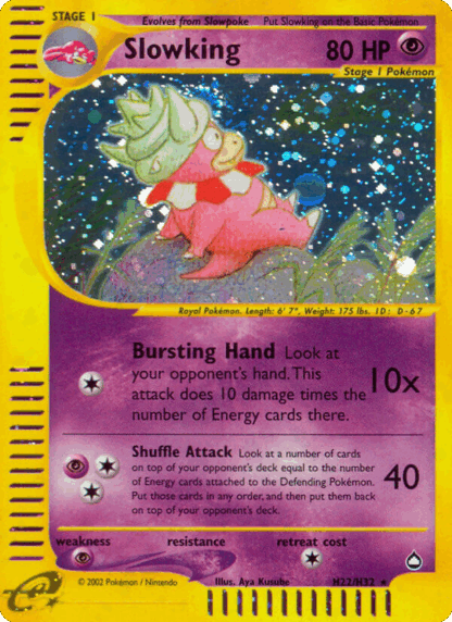 Slowking - Aquapolis
