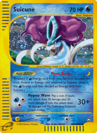 Suicune - Aquapolis