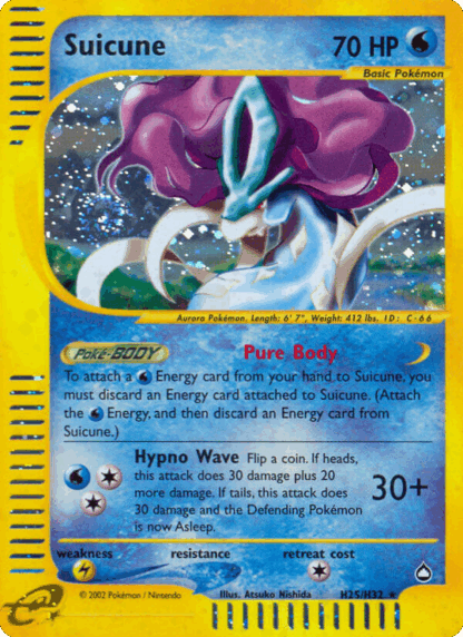 Suicune - Aquapolis