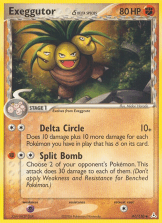 Exeggutor δ Reverse - Holon Phantoms