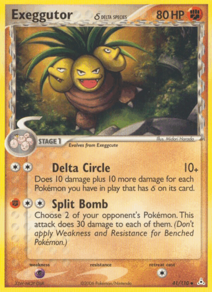 Exeggutor δ Reverse - Holon Phantoms