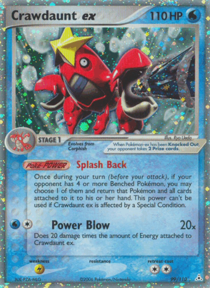 Crawdaunt ex - Holon Phantoms