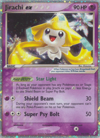 Jirachi ex - Crystal Guardians
