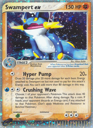 Swampert ex - Team Magma vs Team Aqua