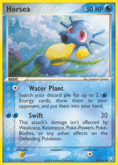 Horsea Reverse - Team Rocket Returns