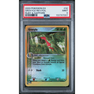 Grovyle Reverse - Ruby & Sapphire - PSA 9