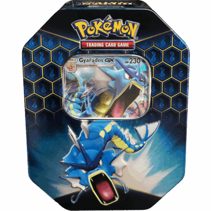 Hidden Fates Gyarados GX Tin