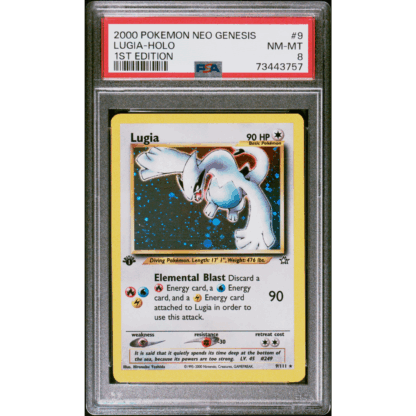 Lugia - 1st Edition Neo Genesis - PSA 8