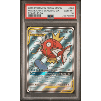 Magikarp & Wailord GX - Team Up - PSA 10