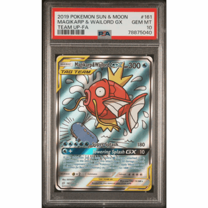 Magikarp & Wailord GX - Team Up - PSA 10