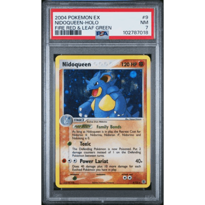 Nidoqueen - Fire Red & Leaf Green - PSA 7