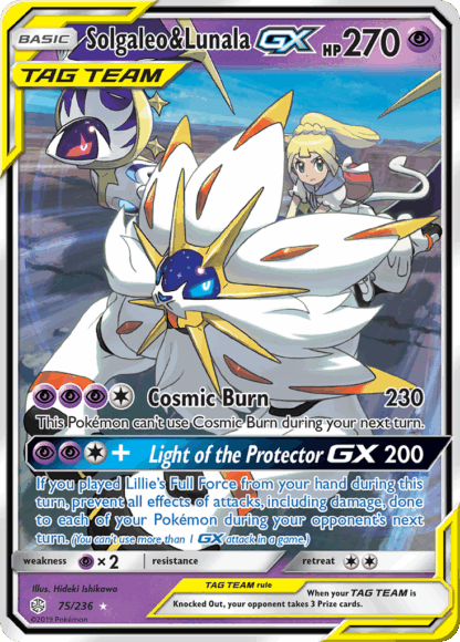 Solgaleo & Lunala-GX - Cosmic Eclipse