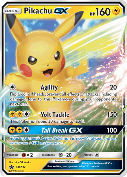 Pikachu-GX - SM Black Star Promos