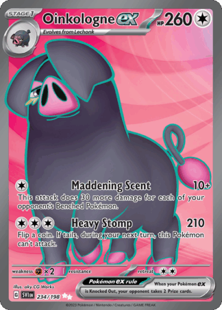 Oinkologne ex - Scarlet & Violet